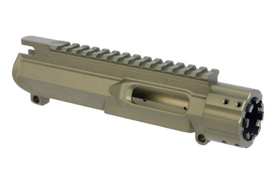 Aero EPC-9 Enhanced LRBHO Threaded Upper Receiver has an anodized finish